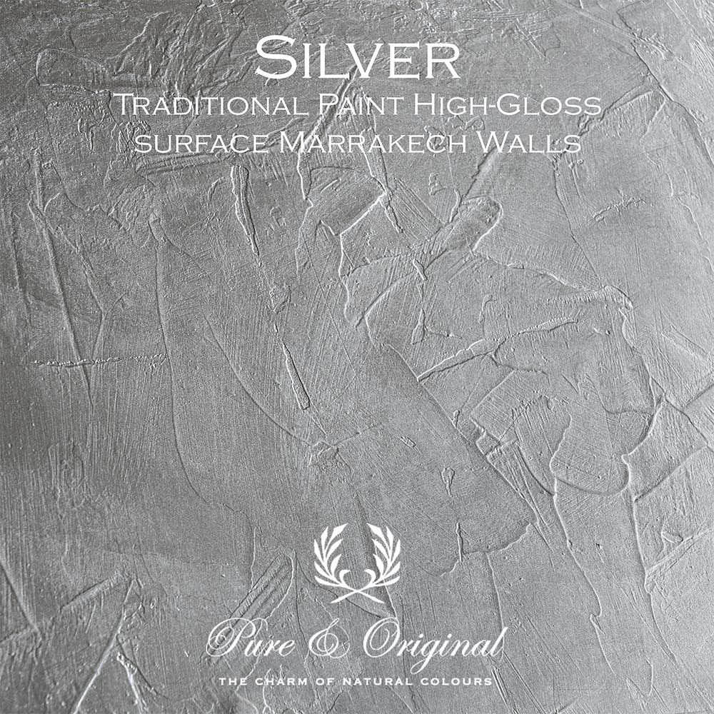 Pure & Original Traditional Paint High-Gloss Elements Silver Metallicverf 1