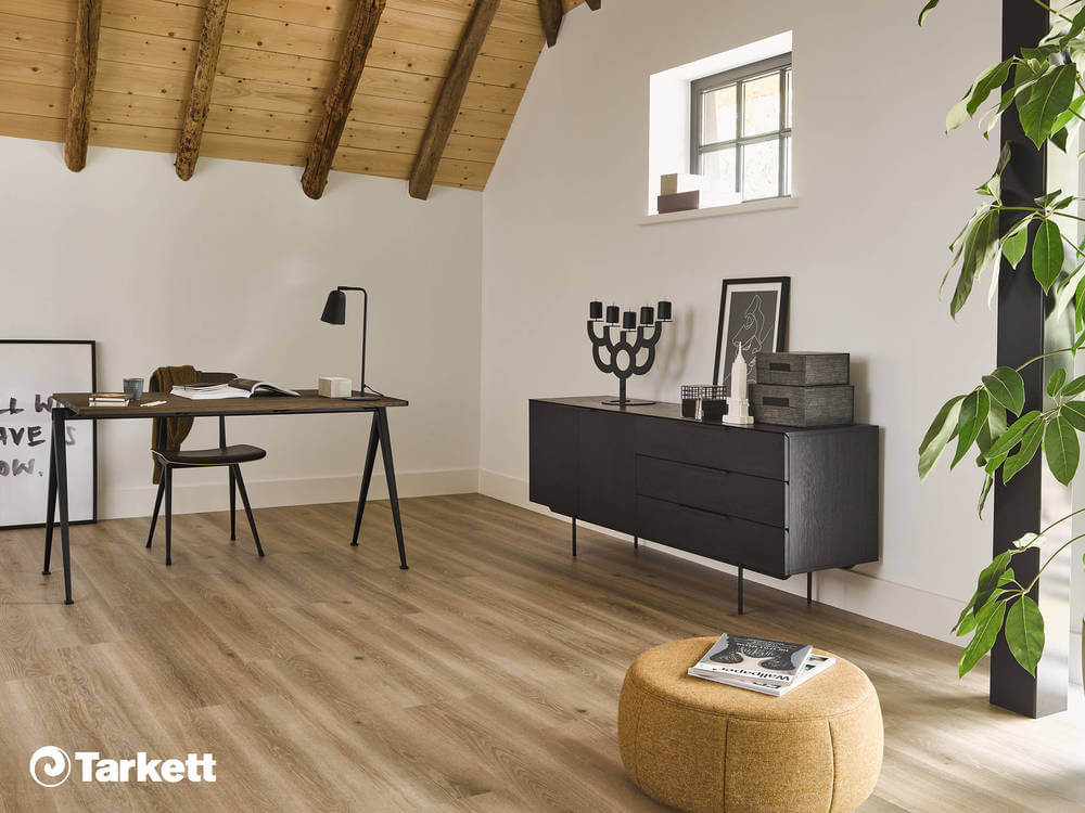 Tarkett iD Inspiration 55 - PVC Plak Highland Oak Smoke - L 150 cm x B 25 cm 2