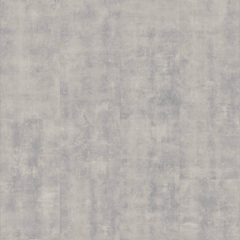 Tarkett iD Inspiration 55 - PVC Plak Tegel Patina Concrete Light Grey - L 100 cm x B 50 cm 1