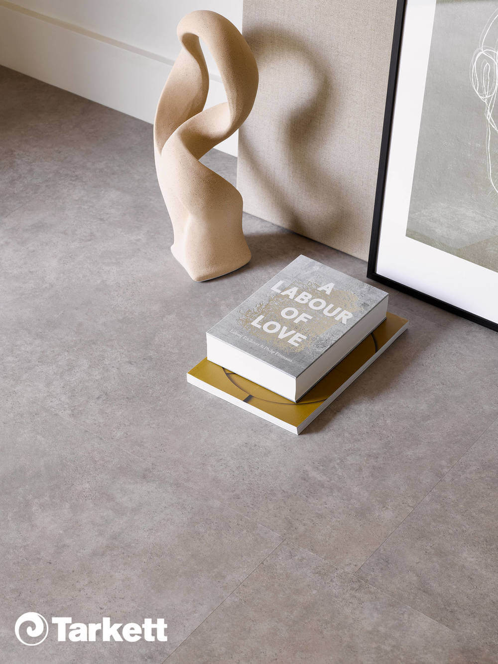 Tarkett iD Inspiration 55 - PVC Plak Tegel Rock Grey - L 100 cm x B 50 cm 4