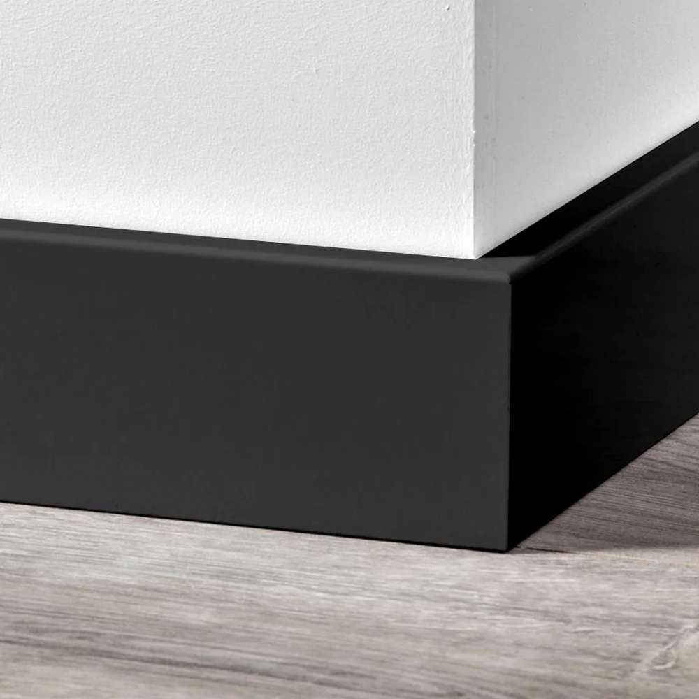 Trots MDF Plint Antraciet | Modern | RAL 7016 | 15 x 70 x 2440 mm 2