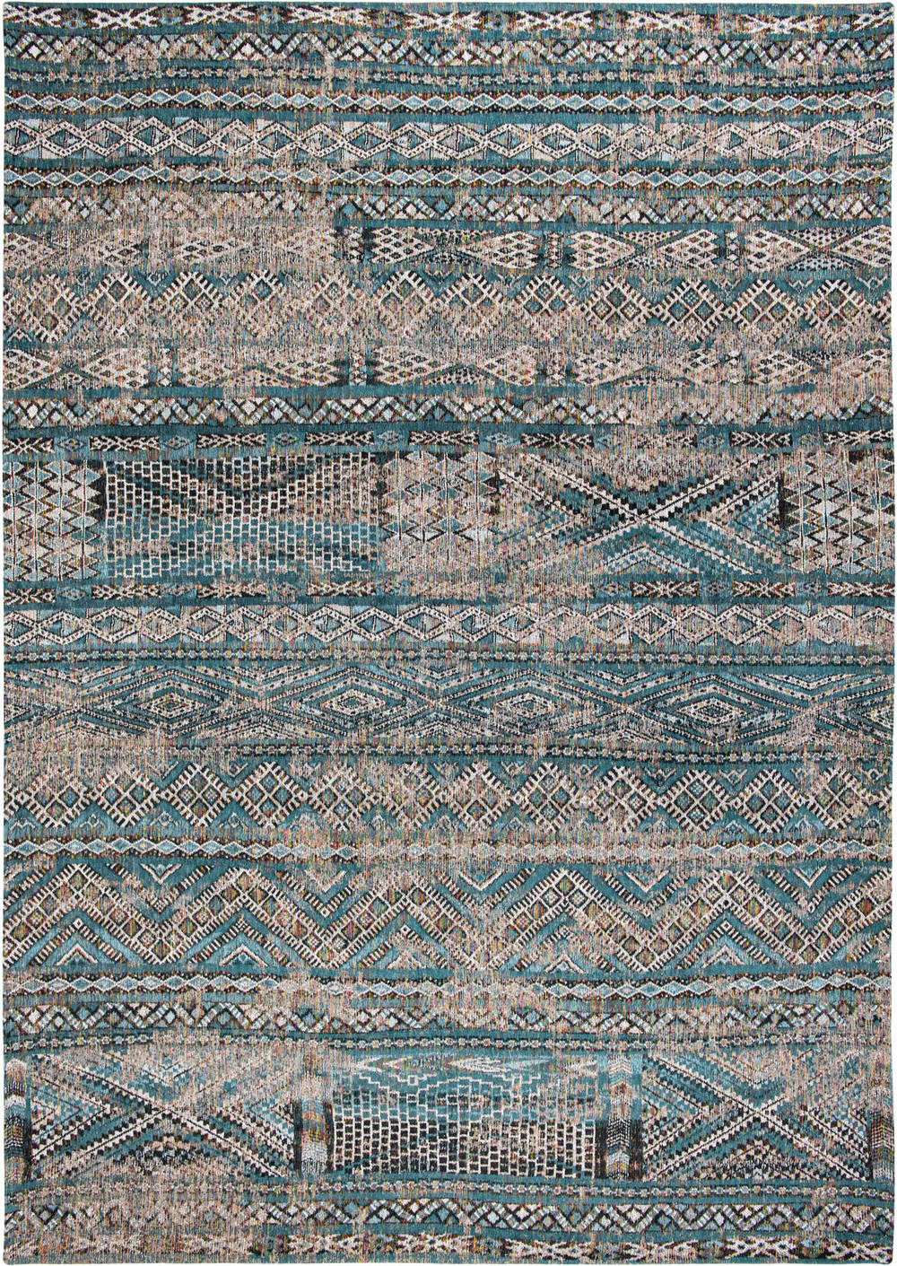 Vloerkleed Louis de Poortere Antiquarian Zemmuri Blue 9110 1