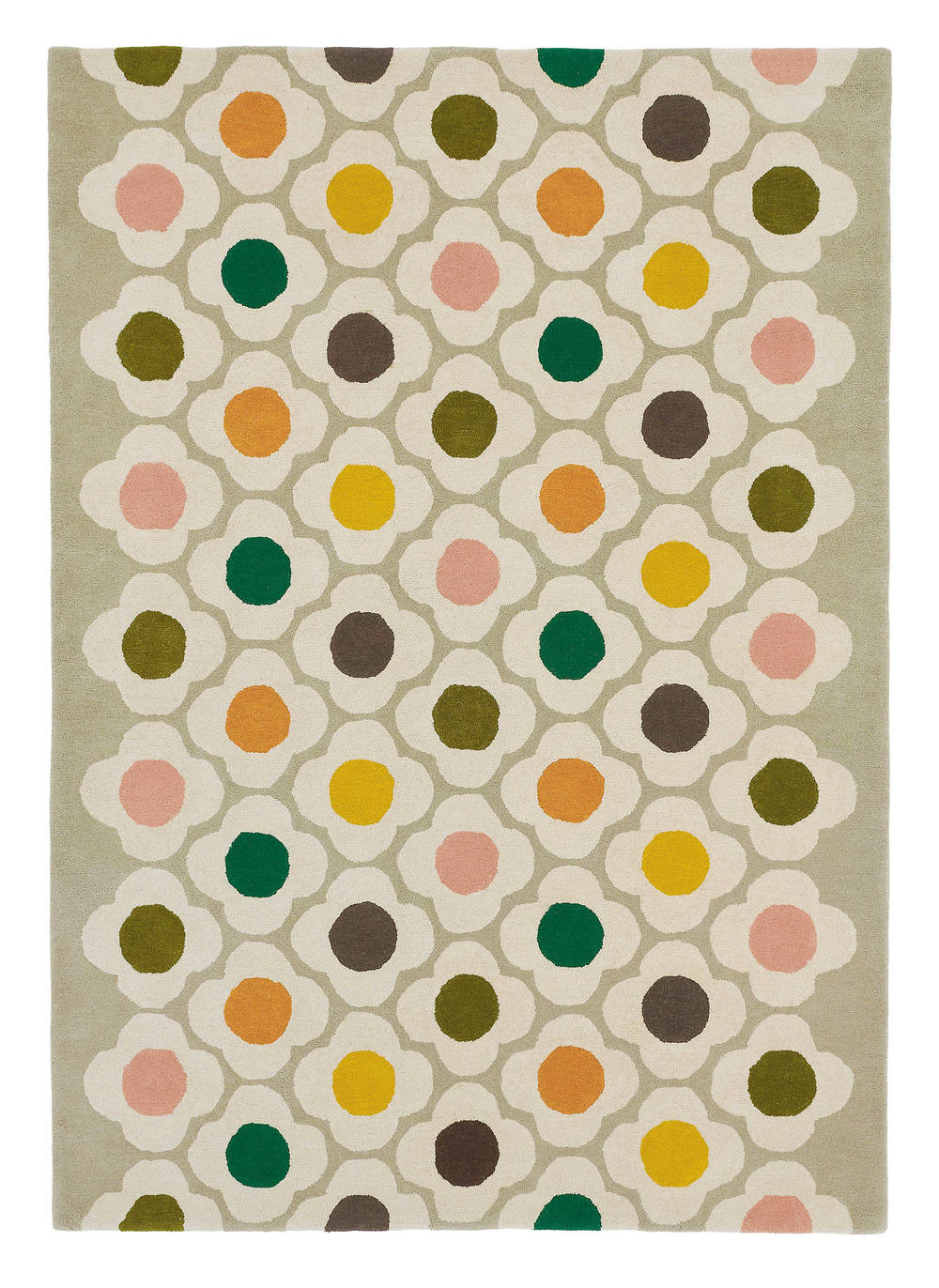 Vloerkleed Orla Kiely Spot Flow Multi 60404 1