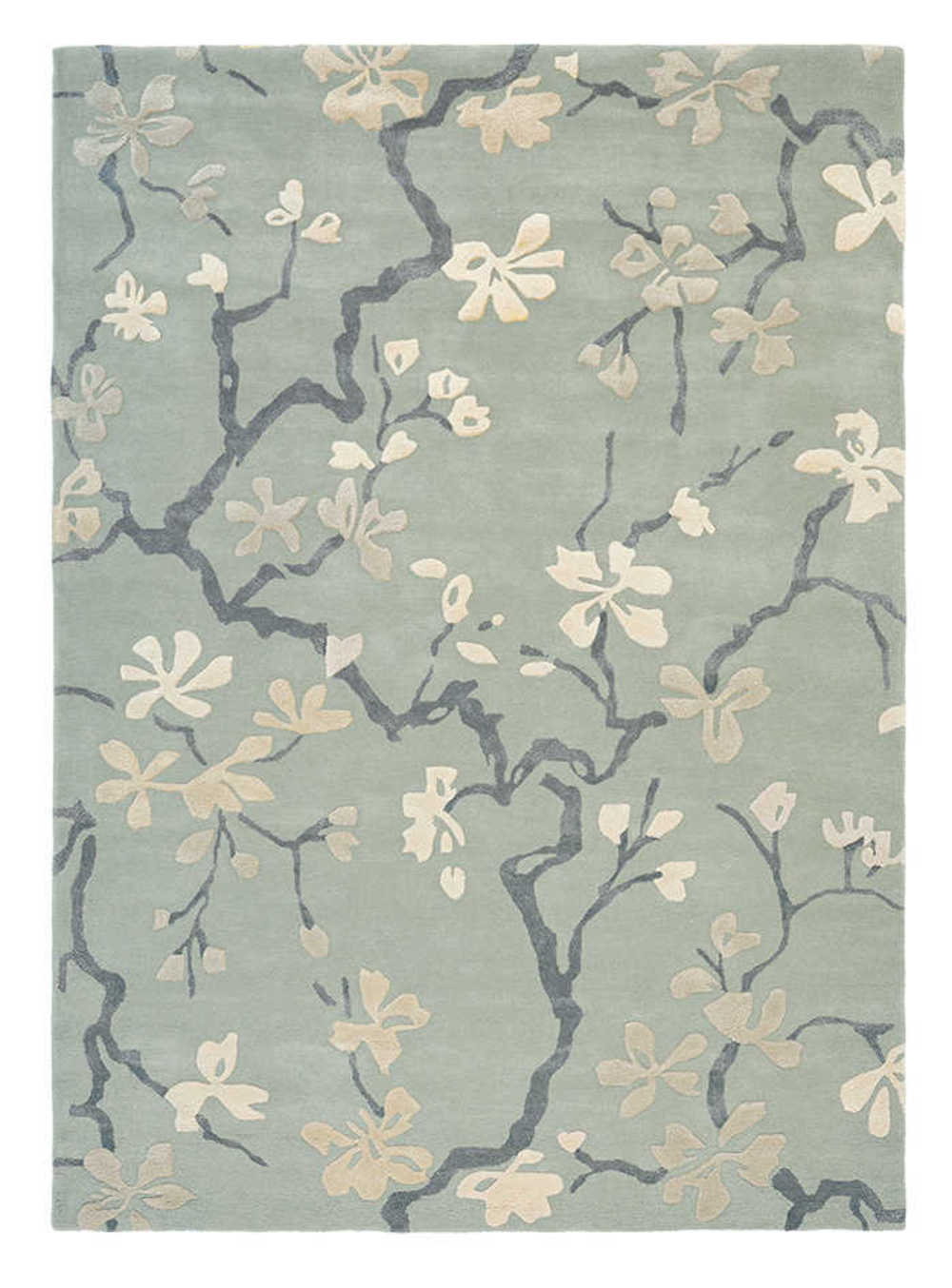 Vloerkleed Sanderson Anthea China Blue 47107 1