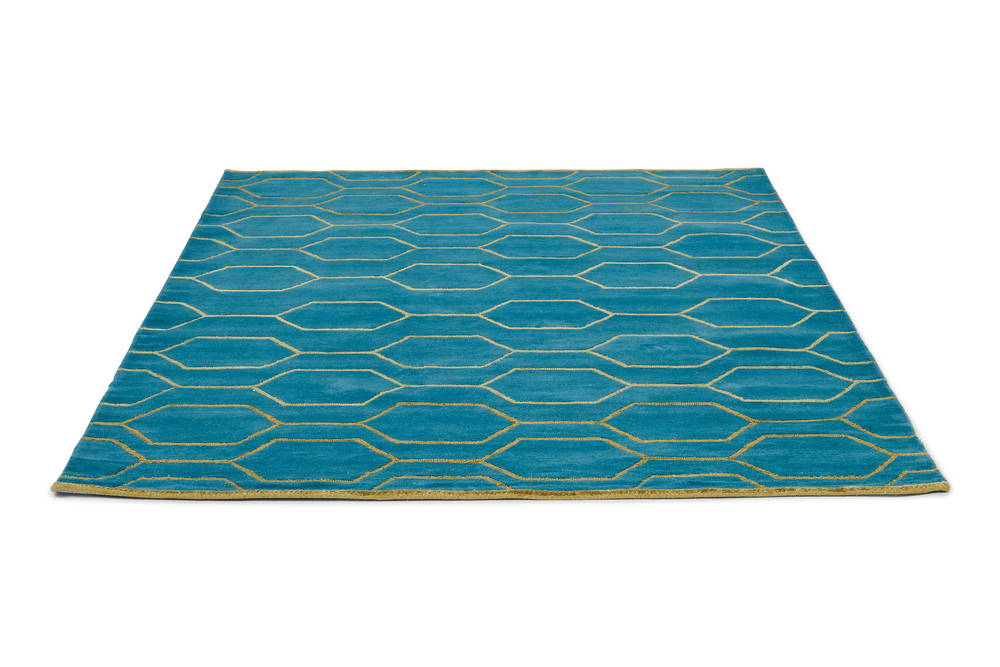 Vloerkleed Wedgwood Arris Teal 37307 2