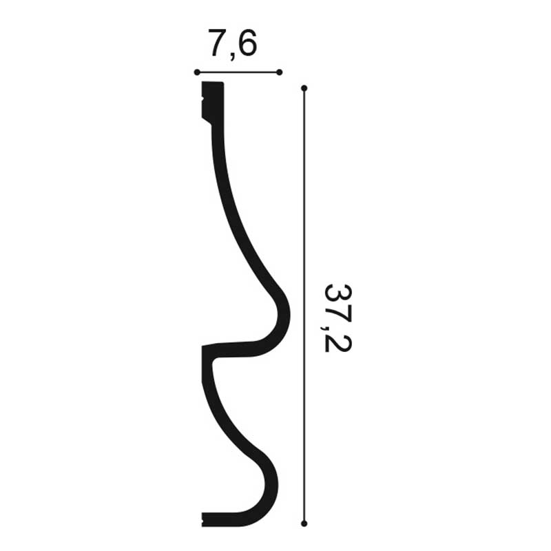 Wandlijst P3071 Orac Decor Luxxus 4