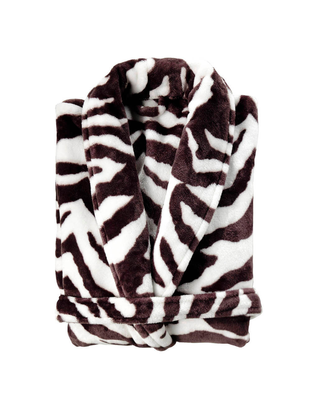 Zo! Home Badjas Lang - Zebra print - Unisex - Polyester 3