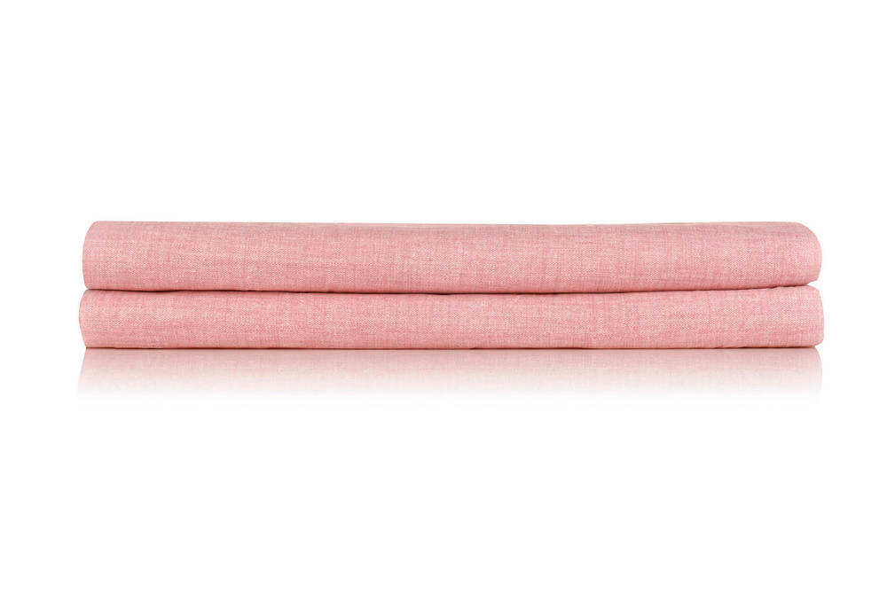 Zo! Home Lino Shell Red - Laken Roze - Katoen 1